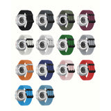 Galaxy Watch Ultra 47mm Zore KRD-118 Tırtıklı Tasarım Silikon Kordon Siyah