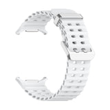 Galaxy Watch Ultra 47mm Zore KRD-118 Tırtıklı Tasarım Silikon Kordon Siyah