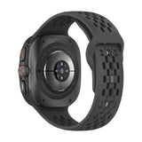 Galaxy Watch Ultra 47mm Zore KRD-119 Delikli Tasarım Silikon Kordon Sarı