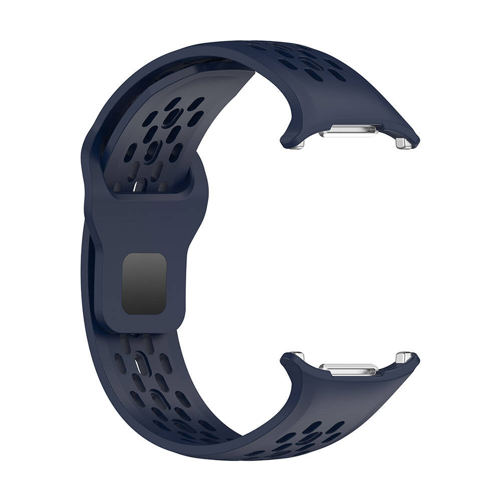 Galaxy Watch Ultra 47mm Zore KRD-119 Delikli Tasarım Silikon Kordon Midnight Blue