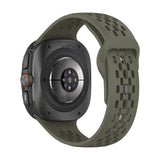Galaxy Watch Ultra 47mm Zore KRD-119 Delikli Tasarım Silikon Kordon Sarı