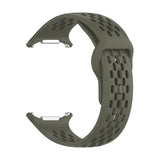 Galaxy Watch Ultra 47mm Zore KRD-119 Delikli Tasarım Silikon Kordon Turuncu