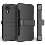 Galaxy XCover7 Pro Kılıf Zore Double Clip Kapak Siyah