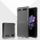 Galaxy Z Flip 3 Kılıf Zore Nitro Anti Shock Silikon Renksiz