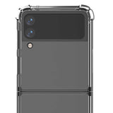 Galaxy Z Flip 3 Kılıf Zore Nitro Anti Shock Silikon Renksiz