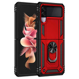 Galaxy Z Flip 3 Kılıf Zore Vega Kapak Siyah