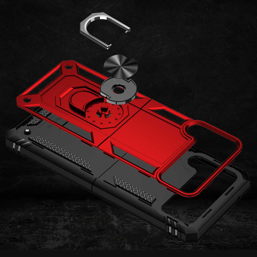 Galaxy Z Flip 3 Kılıf Zore Vega Kapak Mavi