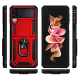 Galaxy Z Flip 3 Kılıf Zore Vega Kapak Mavi