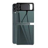 Galaxy Z Flip 3 Zore 3D Standart 2 in 1 Arka Koruyucu Gold