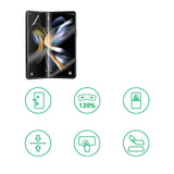 Galaxy Z Flip 3 Zore Hizalama Aparatlı S-Fit Body Ekran Koruyucu Renksiz