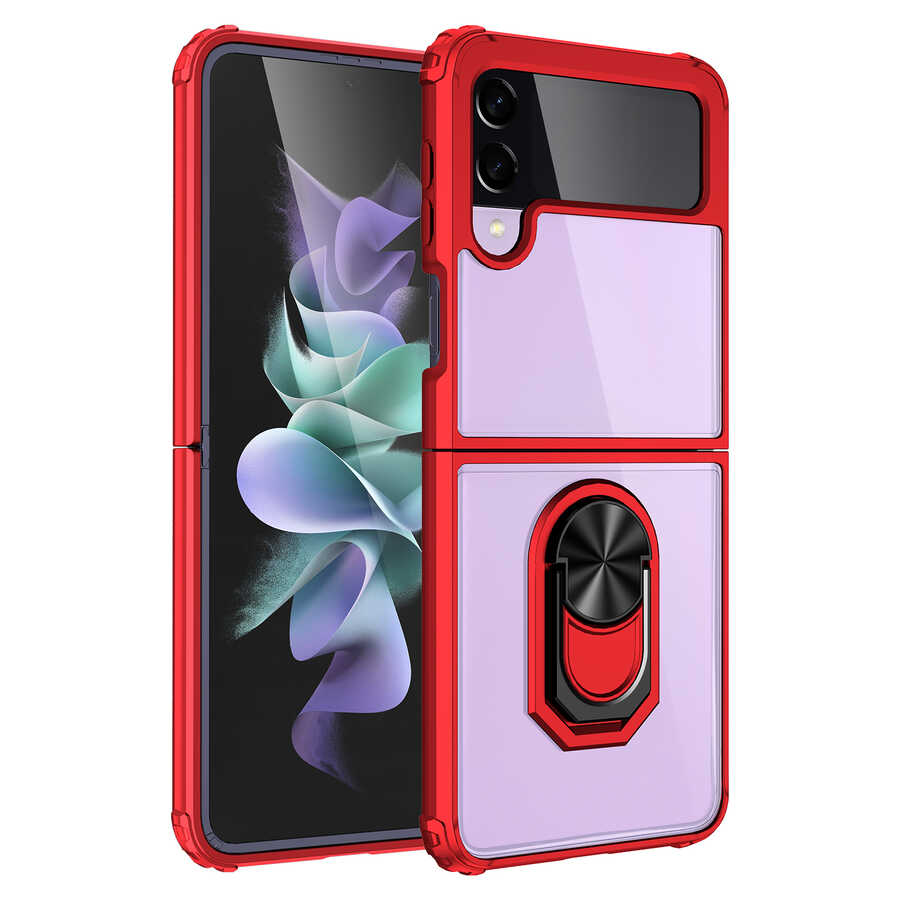 Galaxy Z Flip 4 Kılıf Zore Mola Kapak Lacivert