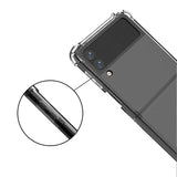 Galaxy Z Flip 4 Kılıf Zore Nitro Anti Shock Silikon Renksiz