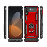 Galaxy Z Flip 4 Kılıf Zore Vega Kapak Siyah