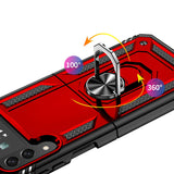 Galaxy Z Flip 4 Kılıf Zore Vega Kapak Kırmızı