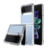 Galaxy Z Flip 4 Kılıf Zore Vonn Kapak Renksiz