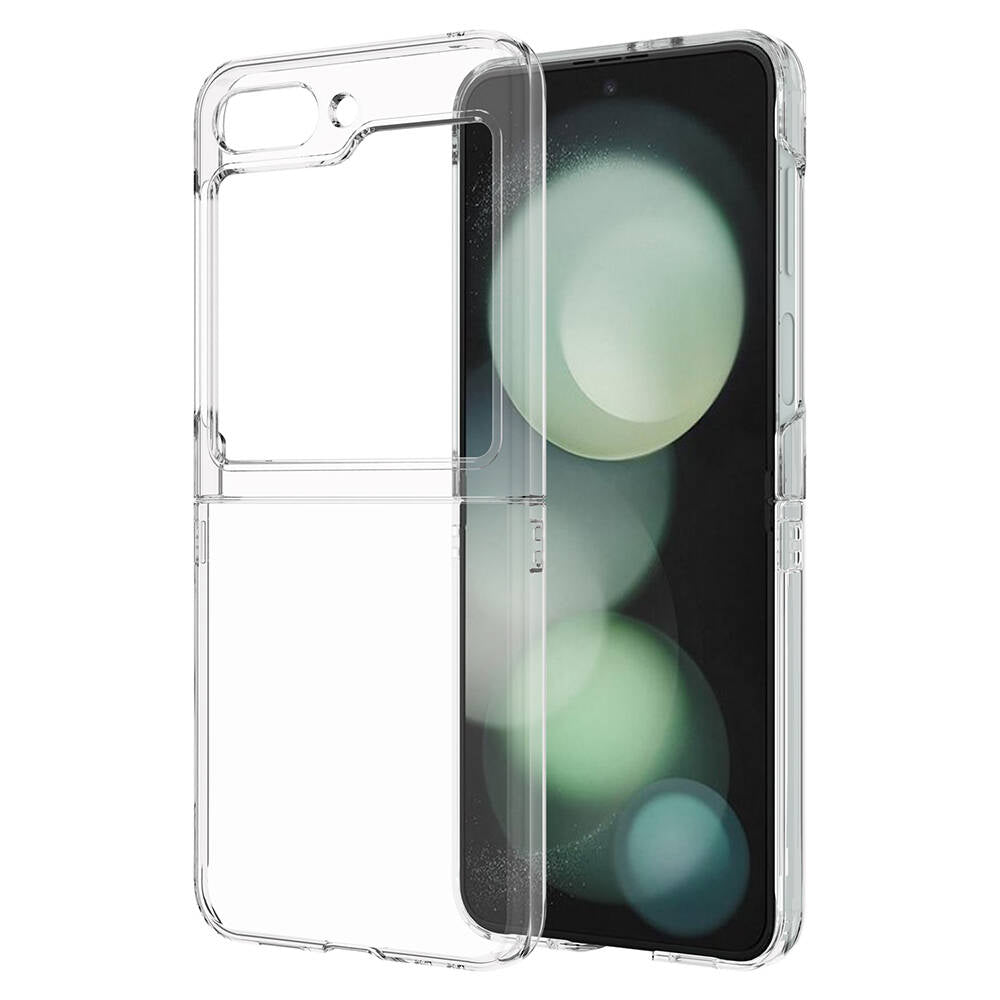 Galaxy Z Flip 5 Kılıf Zore Droga Kapak Renksiz