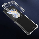 Galaxy Z Flip 5 Kılıf Zore Nitro Anti Shock Silikon Renksiz