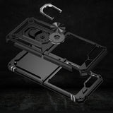 Galaxy Z Flip 5 Kılıf Zore Vega Kapak Siyah