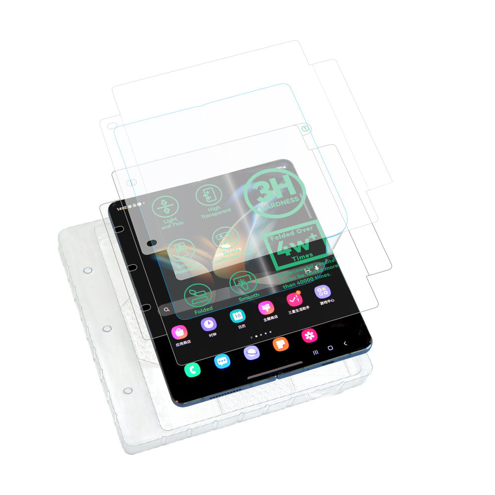 Galaxy Z Flip 5 Zore Hizalama Aparatlı S-Fit Body Ekran Koruyucu Renksiz