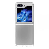 Galaxy Z Flip 6 Kılıf Kamera Korumalı M-safe Sert PC Zore Porto Kapak Şeffaf