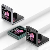 Galaxy Z Flip 6 Kılıf Zore Sert Kıpta Kapak Titanyum-Gri