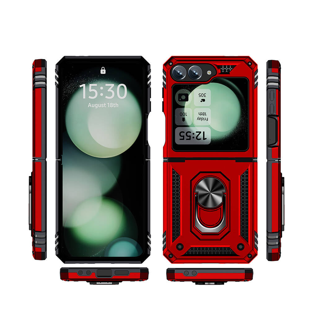 Galaxy Z Flip 6 Kılıf Zore Vega Kapak Mavi
