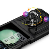 Galaxy Z Flip 6 Kılıf Zore Vega Kapak Kırmızı