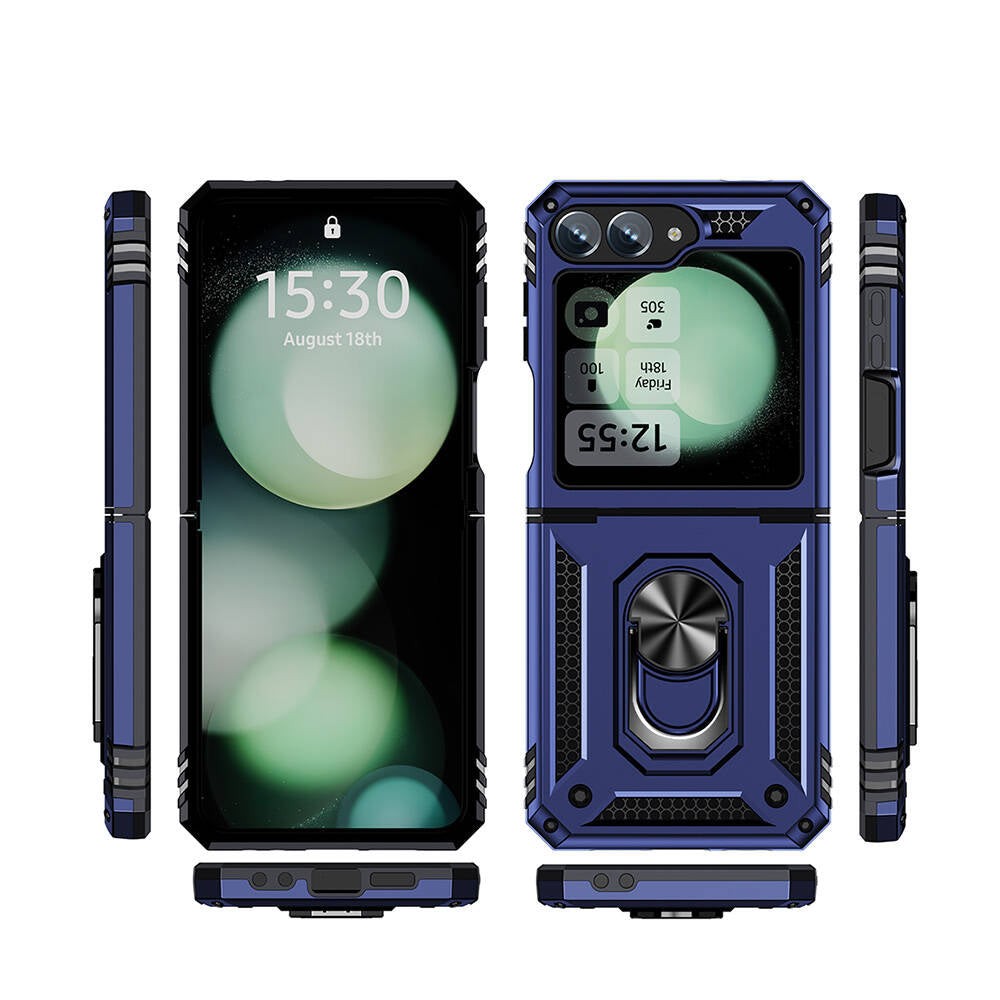 Galaxy Z Flip 6 Kılıf Zore Vega Kapak Kırmızı