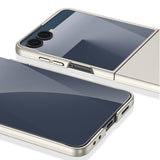Galaxy Z Flip 7 Kılıf Zore Sert Kıpta Kapak Mor