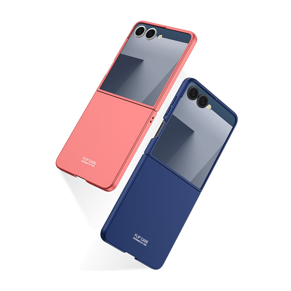 Galaxy Z Flip 7 Kılıf Zore Sert Kıpta Kapak Mor