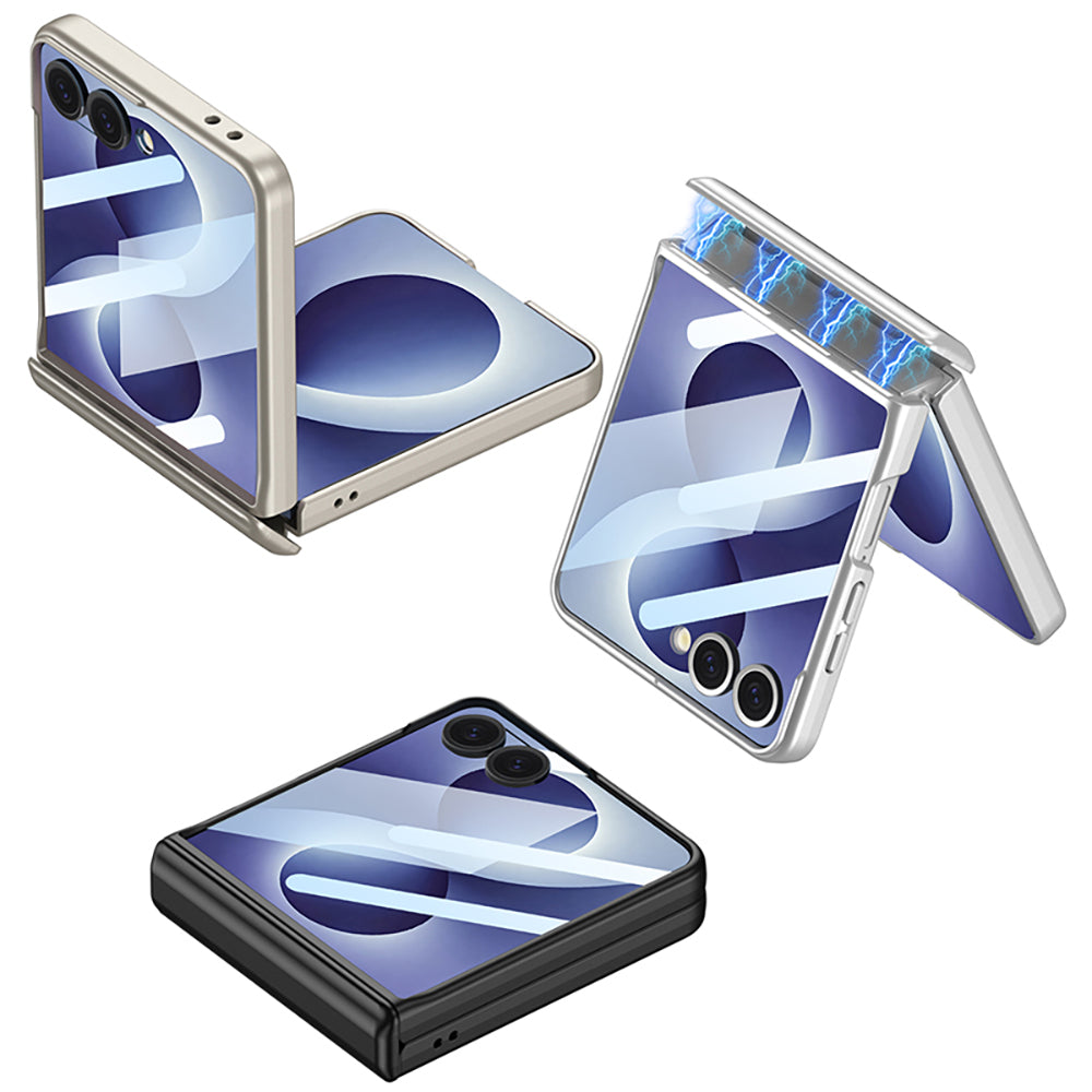 Samsung Galaxy Z Flip 8 M-Magnet Kılıf Gümüş