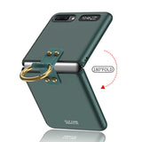 Galaxy Z Flip Kılıf Zore Flip Ring Kıpta Kapak Mor