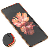 Galaxy Z Flip Kılıf Zore Kıpta Kapak Siyah