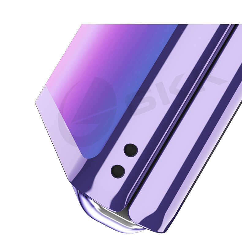 Galaxy Z Flip Kılıf Zore Kıpta Kapak Gold