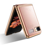 Galaxy Z Flip Kılıf Zore Kıpta Kapak Siyah