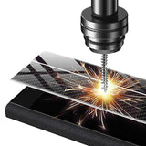 Galaxy Z Fold 2 Kılıf Zore Droga Kılıf Siyah-Beyaz