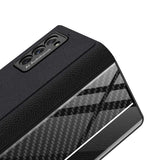 Galaxy Z Fold 2 Kılıf Zore Droga Kılıf Siyah-Beyaz