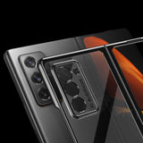 Galaxy Z Fold 2 Kılıf Zore Kıpta Kapak Siyah