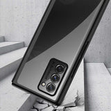 Galaxy Z Fold 2 Kılıf Zore Kıpta Kapak Siyah