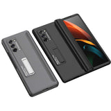 Galaxy Z Fold 2 Kılıf Zore M-Magnet Kılıf Siyah