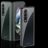 Galaxy Z Fold 3 Kılıf Zore Kıpta Kapak Gold
