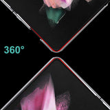 Galaxy Z Fold 3 Kılıf Zore Kıpta Kapak Gümüş