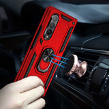 Galaxy Z Fold 3 Kılıf Zore Vega Kapak Kırmızı
