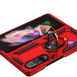 Galaxy Z Fold 3 Kılıf Zore Vega Kapak Siyah