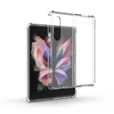 Galaxy Z Fold 4 Kılıf Zore Nitro Anti Shock Silikon Renksiz