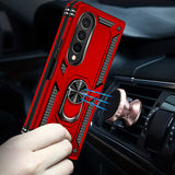 Galaxy Z Fold 4 Kılıf Zore Vega Kapak Mavi
