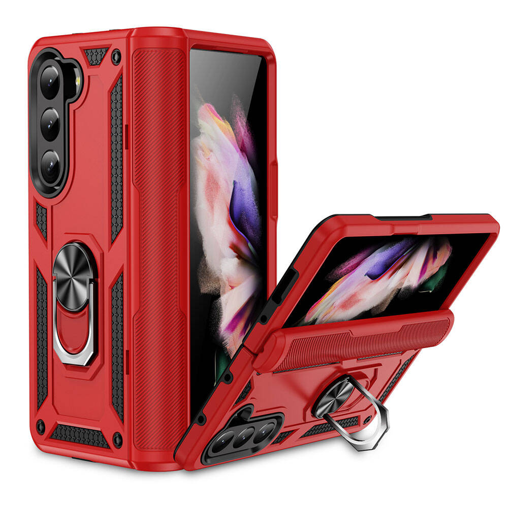 Galaxy Z Fold 5 Kılıf Zore Vega Kapak Mavi