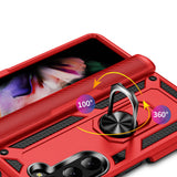 Galaxy Z Fold 5 Kılıf Zore Vega Kapak Kırmızı