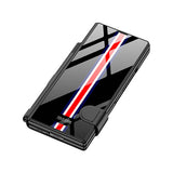 Galaxy Z Fold 6 Kılıf Kamera Korumalı Kartlıklı Kalem Bölmeli Zore Kıpta Çizgili Droga Kılıf Yeşil Kırmızı