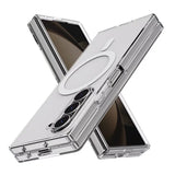 Galaxy Z Fold 6 Kılıf Kamera Korumalı M-safe Sert PC Zore Porto Kapak Şeffaf